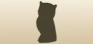 Owl silhouette