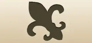 Fleur-de-Lis silhouette
