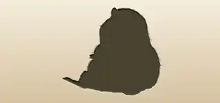 Guinea Pig silhouette