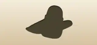 Slippers silhouette