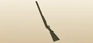 Rifle silhouette