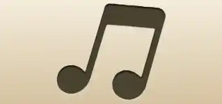 Music Note silhouette