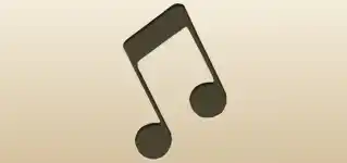 Music Note silhouette