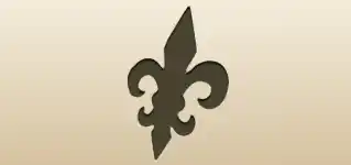 Fleur-de-Lis silhouette