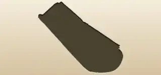 Newspaper silhouette