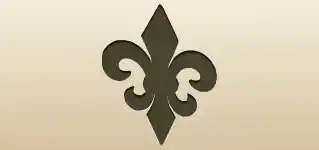 Fleur-de-Lis silhouette