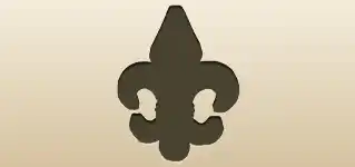 Fleur-de-Lis silhouette