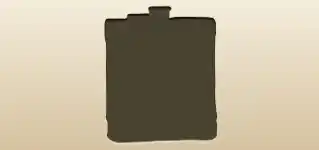 Flask silhouette
