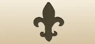 Fleur-de-Lis silhouette