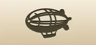 Airship silhouette
