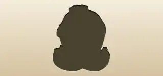 Diving Helmet silhouette