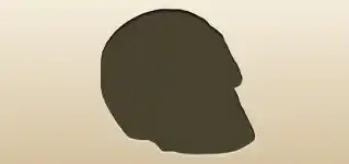 Skull silhouette