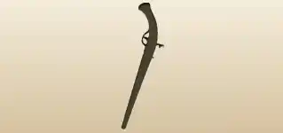 Pistol silhouette