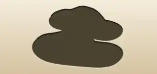 Slippers silhouette