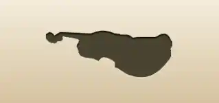 Violin silhouette