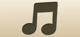 Music Note silhouette
