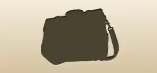 Briefcase silhouette