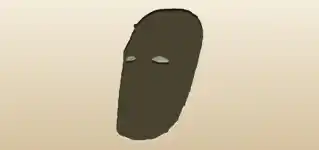 Mask silhouette
