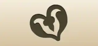 Heart silhouette