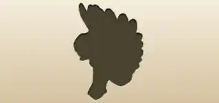 Angel silhouette