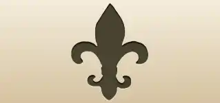 Fleur-de-Lis silhouette