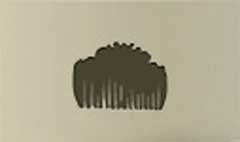 Comb silhouette #2