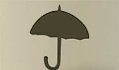 Umbrella silhouette #4
