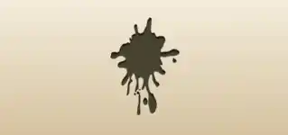 Stain silhouette