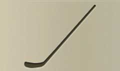 Hockey Stick silhouette
