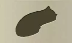 ネコのシルエット