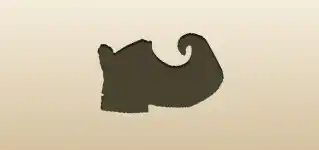 Elf Shoe silhouette
