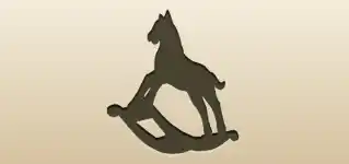 Horse silhouette