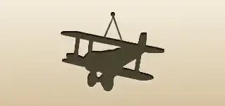 Airplane silhouette