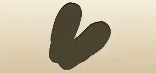 Slippers silhouette