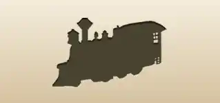 Train silhouette