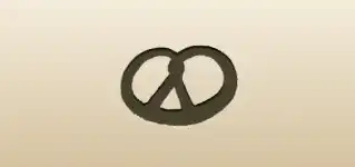 Pretzel silhouette