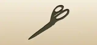 Scissors silhouette