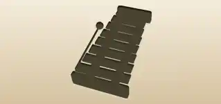 Xylophone silhouette