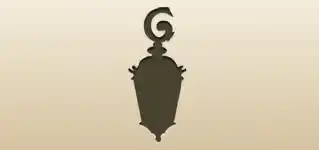 Lantern silhouette