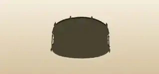Drum silhouette
