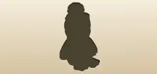 Penguin silhouette