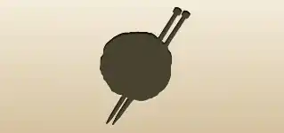 Ball of Yarn silhouette