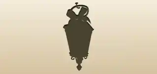 Lantern silhouette