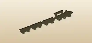 Train silhouette
