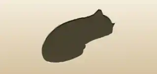 Cat silhouette