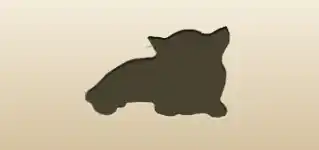 Cat silhouette