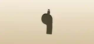 Whistle silhouette