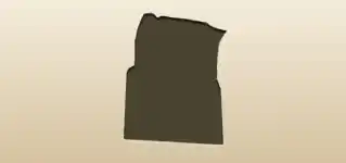 Letter to Santa silhouette