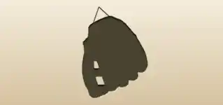 Baseball Glove silhouette