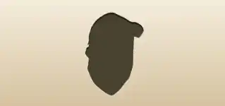 Santa silhouette